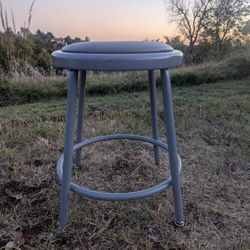 Metal Lab Stool 4 Available 