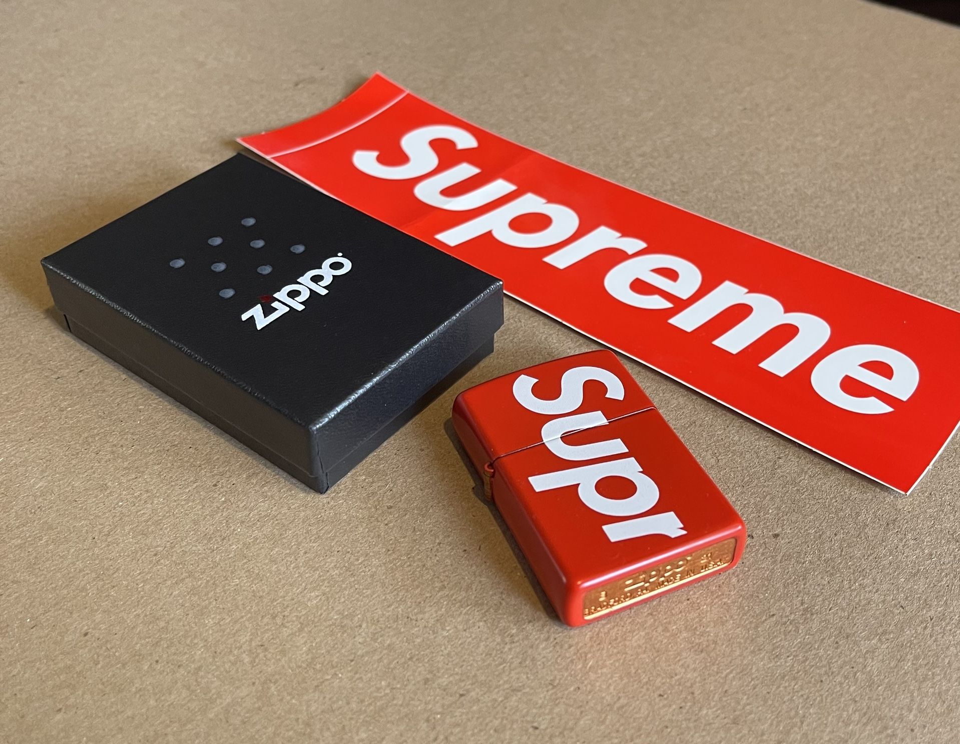 Supreme X Zippo Lighter for Sale in Los Angeles, CA - OfferUp