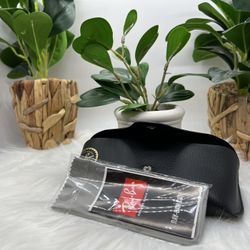 Rayban ORB2132 G-15 Green/ Rubber Black Wayfarer Sunglasses