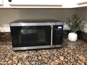 Stainless Steel Countertop Microwave