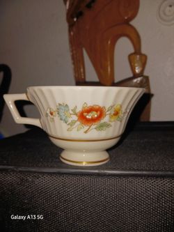 Lexox Vintage Floral Porcelain Tea Cup