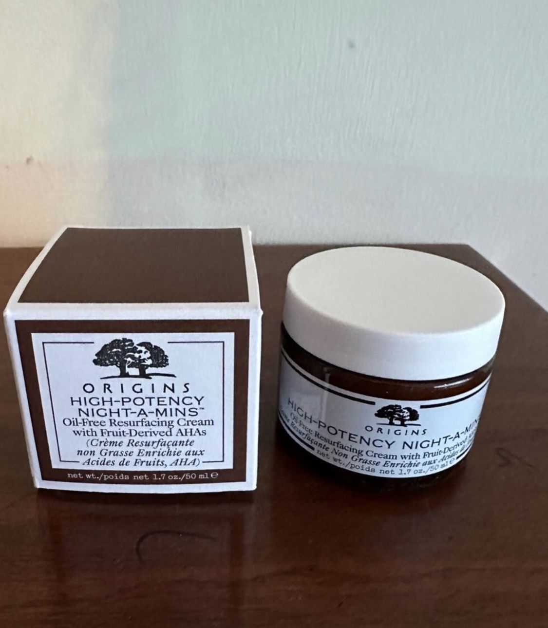 NEW Origins High-Potency Night-A-Mins Resurfacing Cream With Fruit-Derived 1.7oz