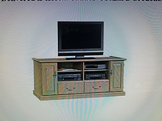 Brand new. Delivered if close enough. Sauder Orchard credenza TV stand cabinet $200