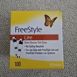 Freestyle Lite Blood Glucose Test Strips