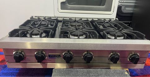Viking 36” Gas Top Range Stainless Steel