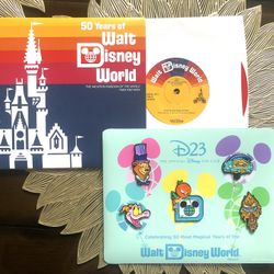 Disney D23 Walt Disney World Pins