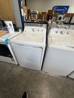 GE Top Load Washer and Dryer Set