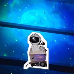Astronaut Nebula Projector Light With Remote 89122 Area Pick Up 