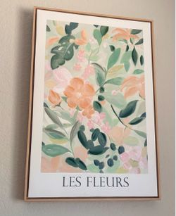 2 Beautiful framed pictures