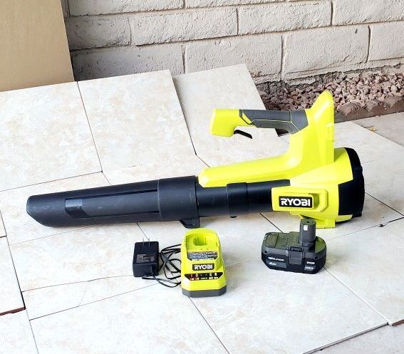 RYOBI 18V Leaf Blower Kit 350CFM
