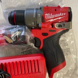 Milwaukee M12 Fuel Hammer Drill ,2.0 Battery  $90.00 