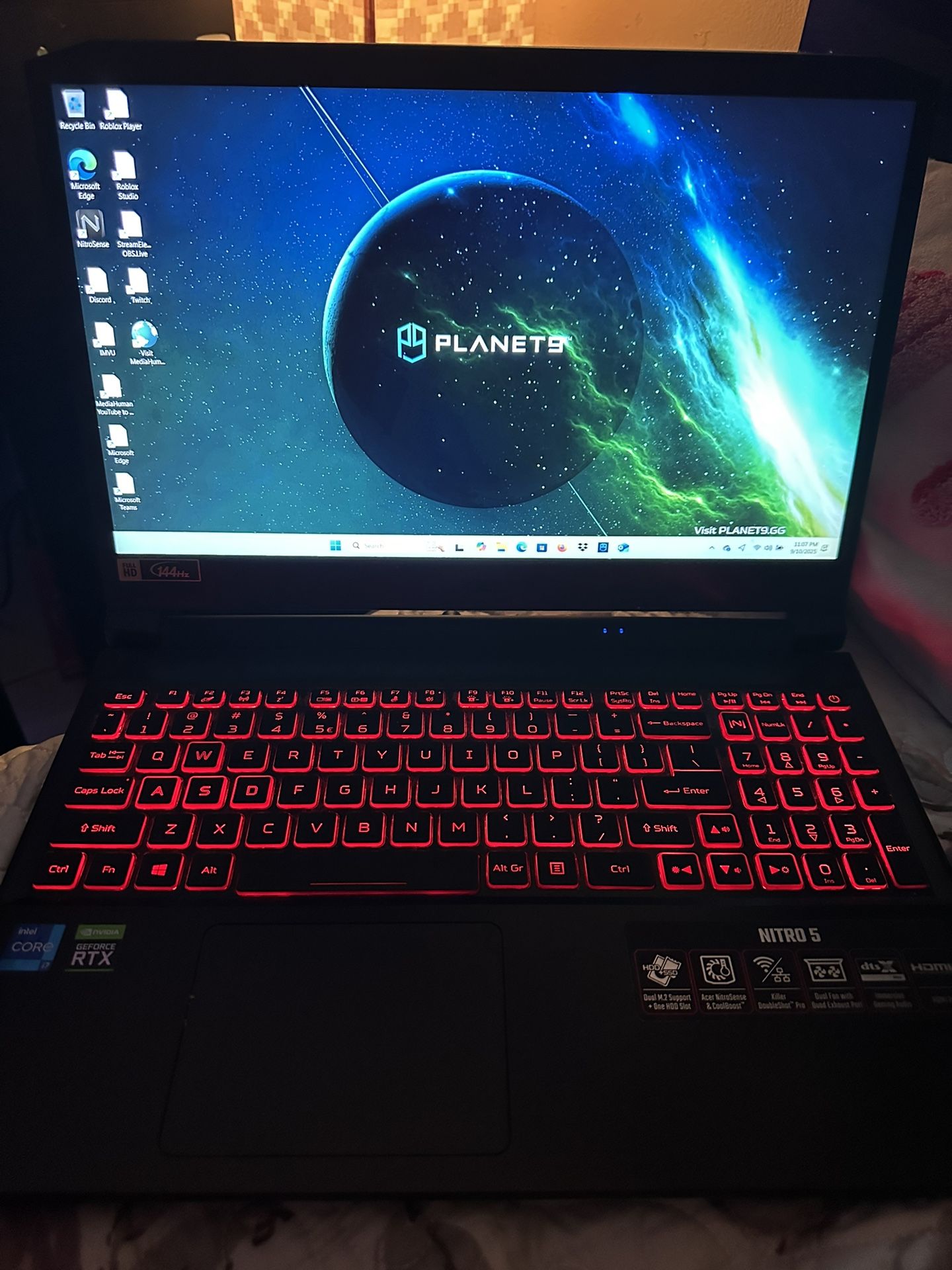 Acer Nitro 5 GeForce RTX 3050 TI Gaming Laptop