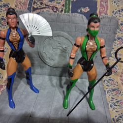 Mortal Kombat trilogy jade & kitana