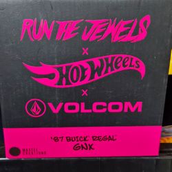 Hotwheels Run the Jewels + Volcom Collab 1987 Buick Regal GNX!!