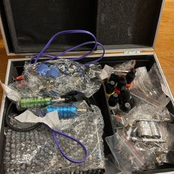 Tattoo Machine Kit With Paint And Accessories 