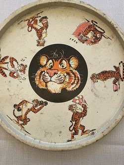 Vintage Tony The Tiger Metal Tray