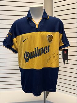 Authentic Nike Boca juniors 1999 Signed - Size Large