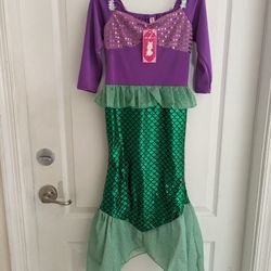 Little Girls Mermaid Outfit 