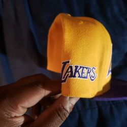 Mitchell And Ness Lakers Snapback 