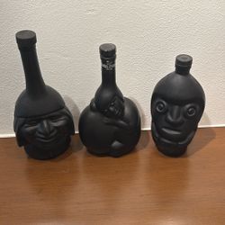 Vintage Pisco Glass Bottle Decoration 