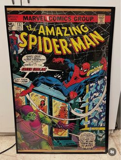 Amazing Spider-Man #137 Framed Print