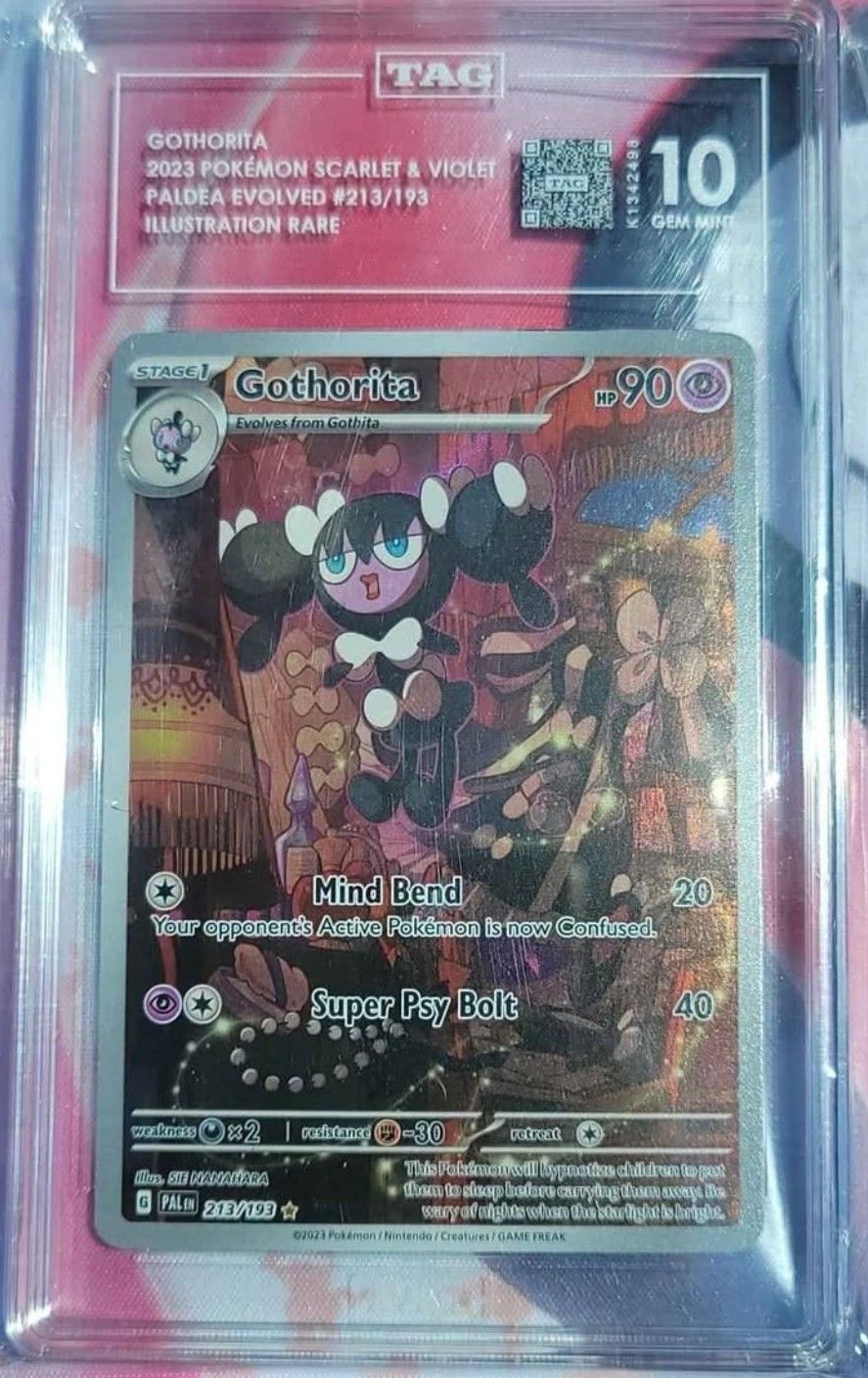 TAG 10 Gothorita (Current Top Rated!!) Pokemon Tcg