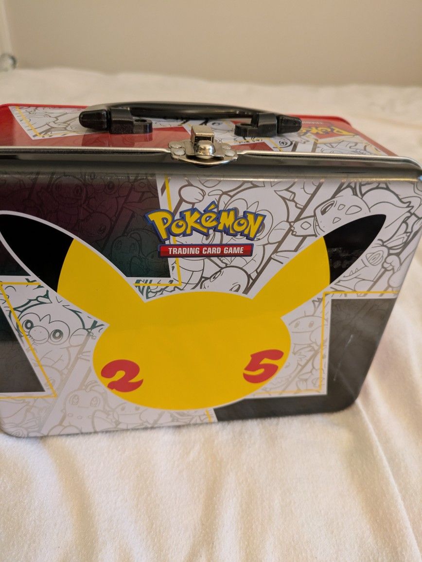 Pokemon Collector's Empty Metal Lunch Box