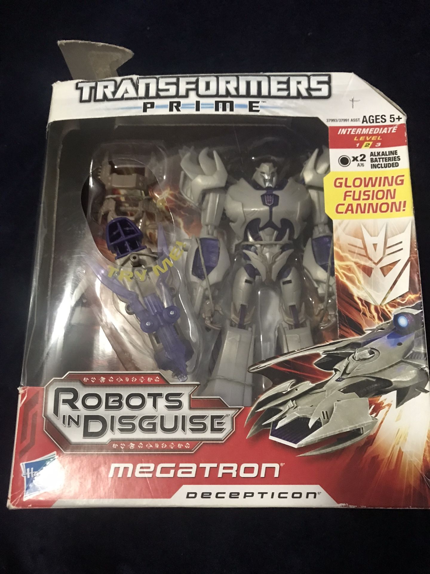 Transformers Prime Robots In Disguise Voyager Class Decepticon Megatron