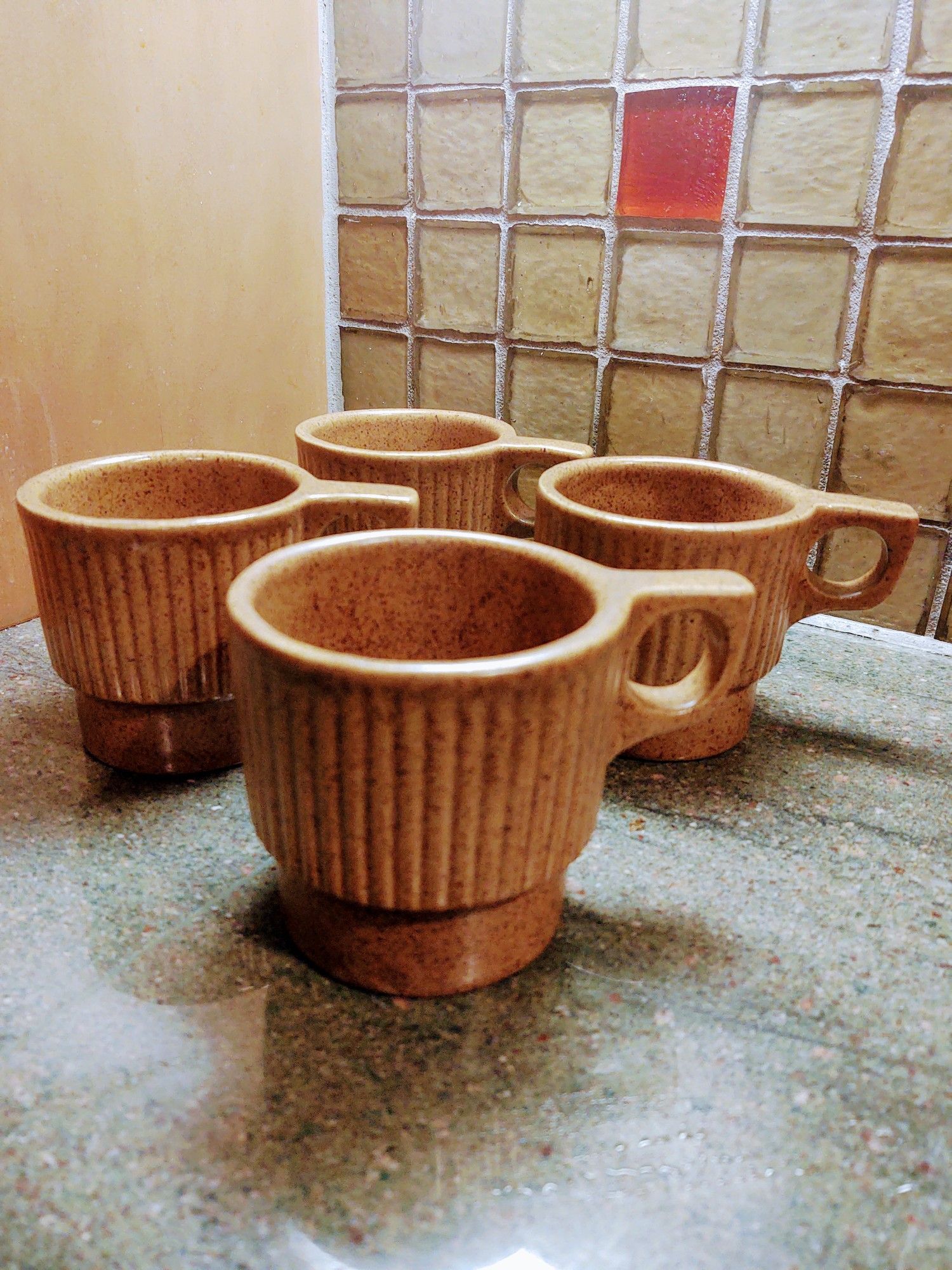 Vintage Monmouth Stoneware Mugs