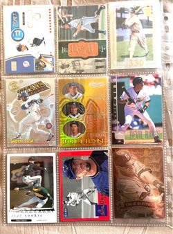 MLB Baseball Cards Lot of 9