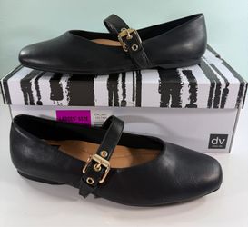 New DV by DOLCE VITA Women's Mauryce Buckle Flat Shoes