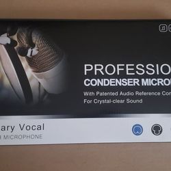 Condenser Microphone For Podcasting/Live Streaming