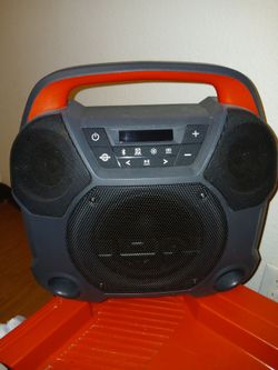 Red and Black Ion Speaker