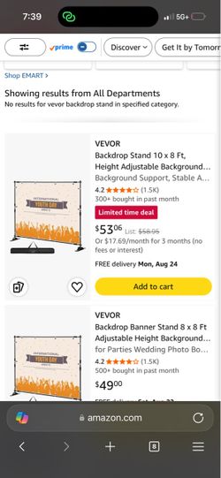 New Backdrop Stand