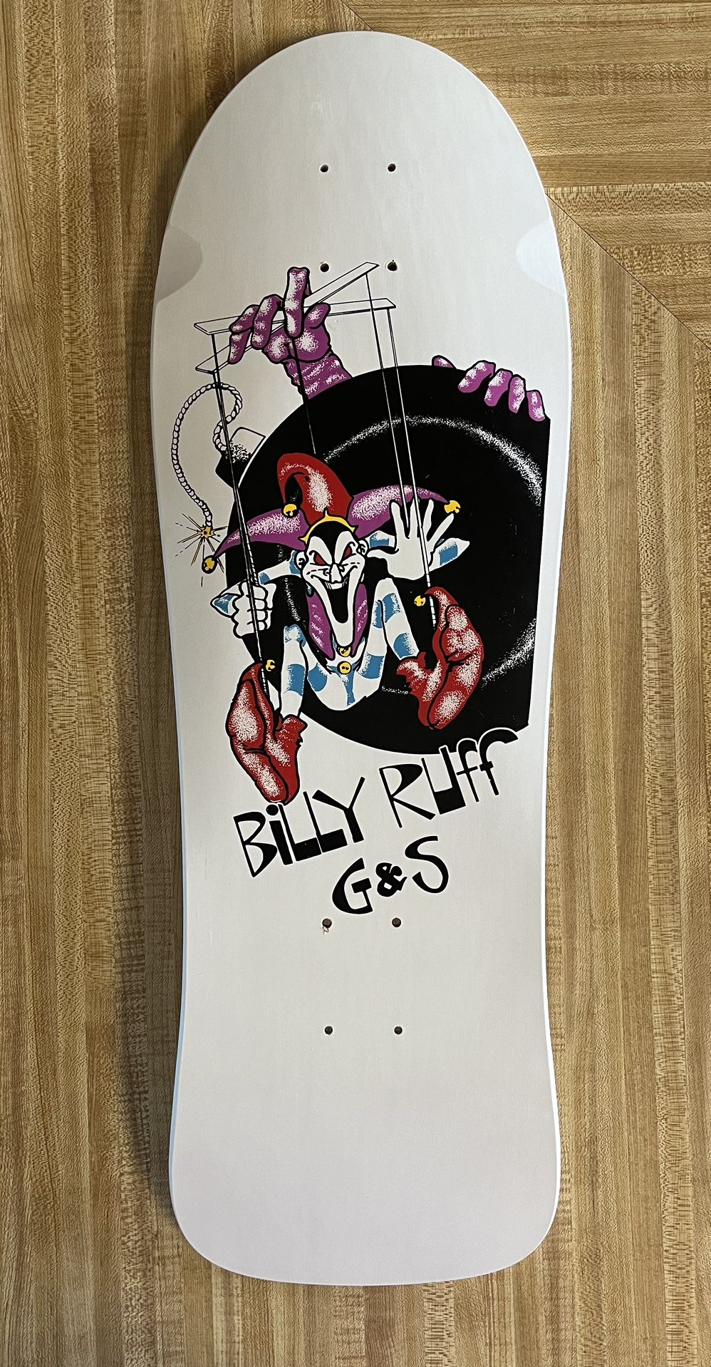 G&S Billy Ruff Signed Reissue Puppet Deck