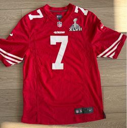 San Francisco 49ers Colin Kaepernick Super Bowl Jersey - Size Medium
