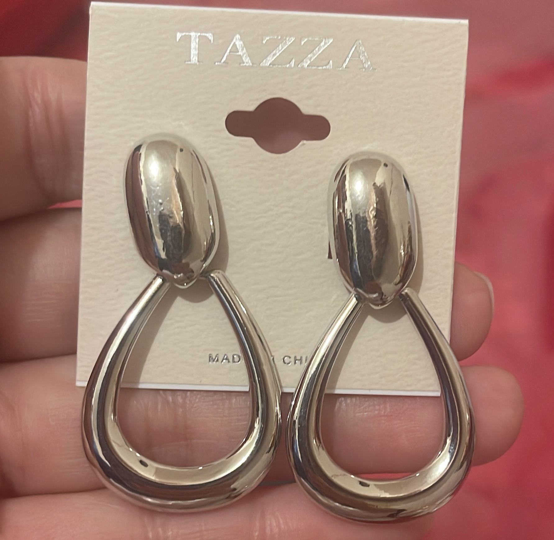 Clip Earring  E Sterling Steel