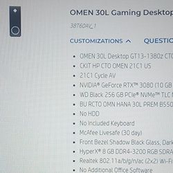 Omen 30L Gaming Desktop PC 