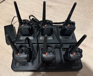 Midland MB400 Two Way Radio Six Pack/Multi-Charger Combo