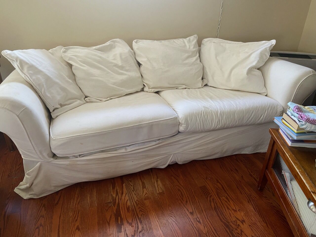Pottery Barn Sofa (sleeper) and Love Seat