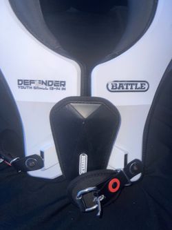 BATTLE DEFENDER SHOULDER PADS-pickup only-