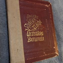 1890 Battle of Gettysburg souvenirs album.