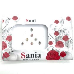 Colorful Soni Sania Face Bindis