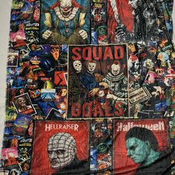 Horror The Squad Classic Blanket Size 3 X 4 Ft