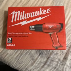 Milwaukee Dual Temperature Heat Gun