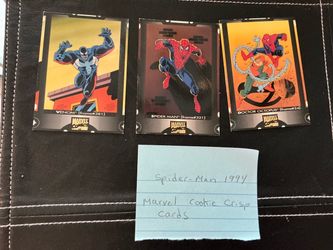 Vintage 1994 Spider-man cards