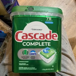 Cascade Complete With Dawn Dishwashing Pods