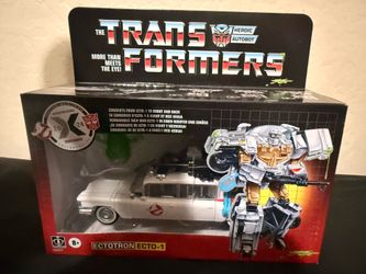 Transformers Collaborative Ghostbusters Ecotron Ecto-1 $100 OBO
