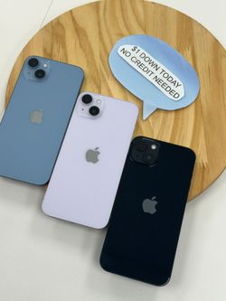 🚀 Great Deals - Apple  iPhone 14 Plus – $5 Down Available+ No Credit Needed! 
