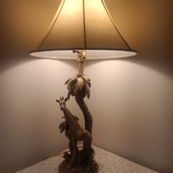 Vintage Giraffe Table Lamp